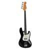 SJB62-BK SX Retro Series 62 vintage J-style electric bass guitar, 2x single coil pickup, with bag, black