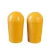 SK0040022 Allparts  switch tip, screw-on for USA toggle switches, amber, 2pcs