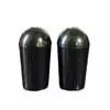 SK0040023 Allparts  switch tip, screw-on for USA toggle switches, black, 2pcs