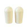 SK0040025 Allparts  switch tip, screw-on for USA toggle switches, white, 2pcs