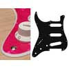 SL-213-PP Boston  pickguard, Stallion, standard, SSS, 3 pot holes, 3-5 switch, lefthanded, 2 ply, pearl pink