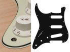 SL-313-M Boston  pickguard, Stallion, standard, SSS, 3 pot holes, 3-5 switch, lefthanded, 3 ply, mint green