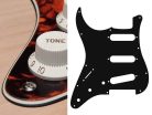 SL-313-MO Boston  pickguard, Stallion, standard, SSS, 3 pot holes, 3-5 switch, lefthanded, 3 ply, marble orange