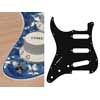 SL-313-PV Boston  pickguard, Stallion, standard, SSS, 3 pot holes, 3-5 switch, lefthanded, 3 ply, pearl violet,