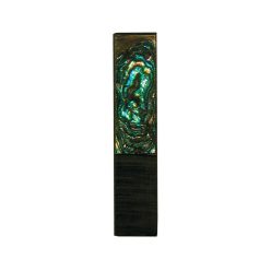   SLB-IRS-M2 ELS  bass bow slide, ebony underlay, selected abalone mother of pearl