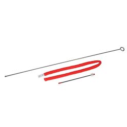   SLIDE-3-RD Slide-O-Mix  cleaning set for small/medium trombones (up to 13.34 mm. bore), rod, red toweling sheath and brush