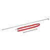 SLIDE-3-RD Slide-O-Mix  cleaning set for small/medium trombones (up to 13.34 mm. bore), rod, red toweling sheath and brush