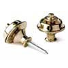 SLS1032BR Dunlop  strap lock system with screws, dual, brass