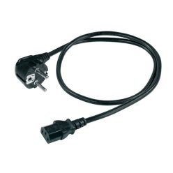   SM-300-1.8 Boston  power cable, black, 3 x 0,75  mm, 2 europlug, 250 volt, 1.8 meter