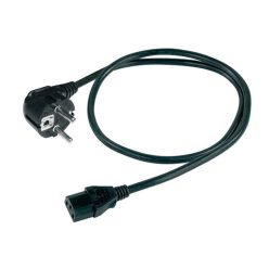   SM-300-10 Boston  power cable, black, 3 x 1,0 mm, 2 europlug, 250 volt, 10 meter