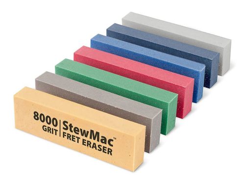 SM0472 StewMac  fret eraser set of 7: 220-400-800-1200-2000-4000-8000