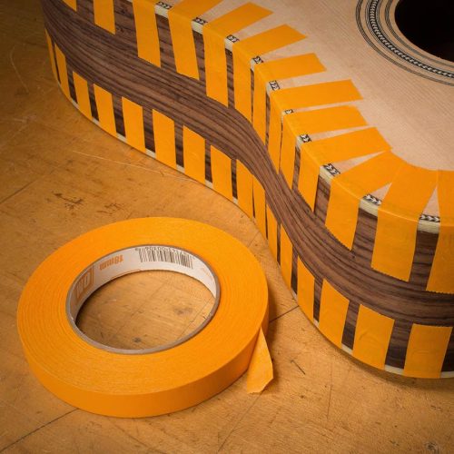 SM0692 StewMac  orange multi-purpose tape, set of three widths (19mm/13mm/6.5mm)