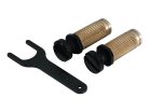 SM1-BK TonePros  SM1 locking studs, metric/for import guitars, black