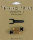 SM1-BK TonePros  SM1 locking studs, metric/for import guitars, black