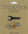 SM1-CH TonePros  SM1 locking studs, metric/for import guitars, chrome