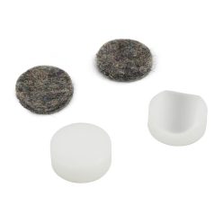   SM2016 StewMac  soundhole clamp cauls, set of 4 (2 flat and 2 curved cauls), 4 felt disks included