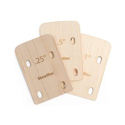   SM2131 StewMac  neck shims for bass, shaped, set of 3 (0,25 / 0,5 /1 degree)