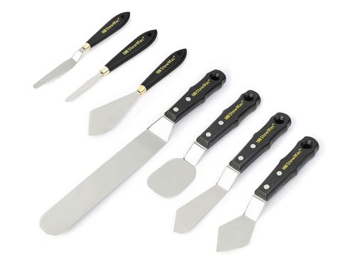 SM4736 StewMac  guitar repair palette knives, set of 7