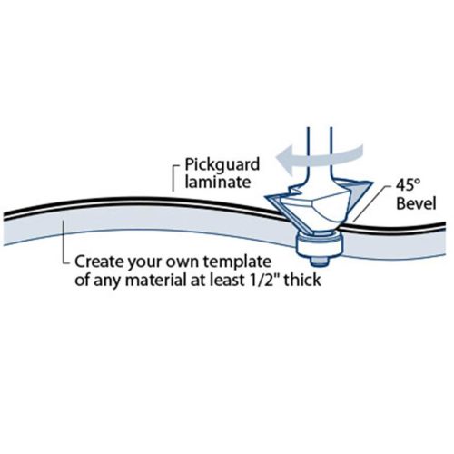 SM5243 StewMac  pickguard bevel cutter