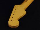 SMF Allparts  neck for Stratocaster®, maple fretboard, 12" radius, 22 jumbo frets, vintage tinted finish