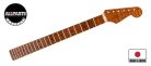 SMNFVRF Allparts Select limited edition Vintage Spec replacement neck for Stratocaster, AAA+ roasted flamed maple, soft V, nitro finish