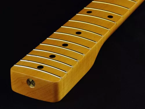 SMNF Allparts  neck for Stratocaster®, maple, 7,25", 21 vintage frets, vintage tinted nitrocellulose finish