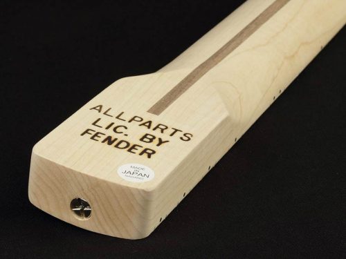 SMO21 Allparts  neck for Stratocaster®, maple fretboard, 7,25" radius, 21 vintage frets, sanded/unfinished