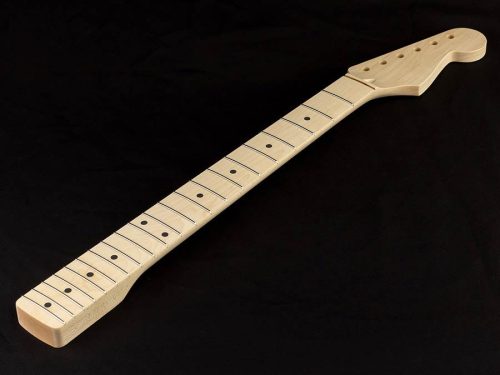 SMOC-MOD Allparts  neck for Stratocaster®, maple fretboard, headstock neck adjustment, 10" radius, 21 tall frets