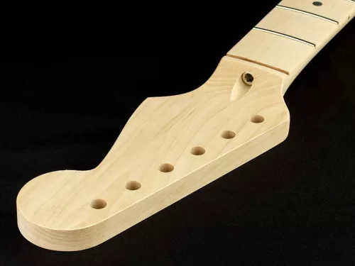 SMOC-MOD Allparts  neck for Stratocaster®, maple fretboard, headstock neck adjustment, 10" radius, 21 tall frets
