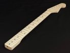 SMOC Allparts  neck for Stratocaster®, C profile, maple fretboard, 10" radius, 21 tall frets, sanded/unfinished