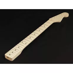   SMOC Allparts  neck for Stratocaster®, C profile, maple fretboard, 10" radius, 21 tall frets, sanded/unfinished