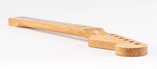 SMOCRQ Allparts Select limited edition VIN-MOD replacement neck for Stratocaster, quartersawn roasted maple, unfinished