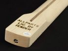 SMOC Allparts  neck for Stratocaster®, C profile, maple fretboard, 10" radius, 21 tall frets, sanded/unfinished