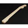 SMOC Allparts  neck for Stratocaster®, C profile, maple fretboard, 10" radius, 21 tall frets, sanded/unfinished