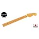SMOFATRF Allparts Select limited edition VIN-MOD replacement neck for Stratocaster, AAA+ roasted flamed maple,  chunky C shape, unfinished