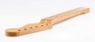 SMOFATRF Allparts Select limited edition VIN-MOD replacement neck for Stratocaster, AAA+ roasted flamed maple,  chunky C shape, unfinished