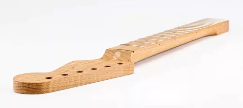 SMOFATRF Allparts Select limited edition VIN-MOD replacement neck for Stratocaster, AAA+ roasted flamed maple,  chunky C shape, unfinished