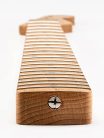 SMOFATRF Allparts Select limited edition VIN-MOD replacement neck for Stratocaster, AAA+ roasted flamed maple,  chunky C shape, unfinished