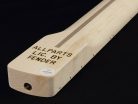 SMOFAT Allparts  neck for Stratocaster®, chunky, maple fretboard, 9,5" radius, 21 tall frets, sanded/unfinished