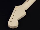 SMOFAT Allparts  neck for Stratocaster®, chunky, maple fretboard, 9,5" radius, 21 tall frets, sanded/unfinished