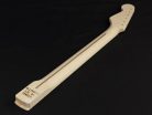 SMO Allparts  neck for Stratocaster®, maple fretboard, 12" radius, 22 jumbo frets, sanded/unfinished