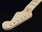 SMO Allparts  neck for Stratocaster®, maple fretboard, 12" radius, 22 jumbo frets, sanded/unfinished