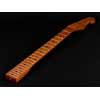 SMTFCRF Allparts  neck for Stratocaster®, tempered flamed maple, 10" radius, 21 tall frets, thin semi-gloss finish