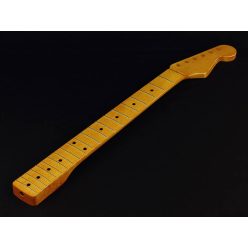   SMVFC Allparts  neck for Stratocaster®, maple fretboard, 10", 21 tall frets, vintage aged polyurethane finish