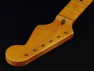 SMVFC Allparts  neck for Stratocaster®, maple fretboard, 10", 21 tall frets, vintage aged polyurethane finish