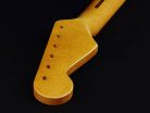 SMVFC Allparts  neck for Stratocaster®, maple fretboard, 10", 21 tall frets, vintage aged polyurethane finish