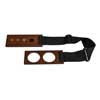 SP-20-R Artino  pinholder for cello, walnut with big holes for chair feet, adjustable with a strong nylon strap