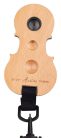 SP-25T Artino  pinholder for cello, beechwood, cello shape, adjustable nylon strap, 3 differents holes for endpin