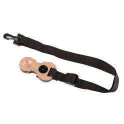   SP-27 Artino  pinholder for cello, bamboo, compact cello shaped, adjustable nylons strap, 2 different holes
