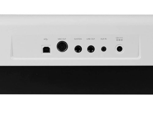 Medeli SP201+WH pian digital de scenă – 88 clape hammer action (K6S), Bluetooth, 2 x 20W – Performer Series – alb